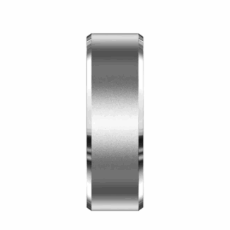 Sterling Silver Tungsten Ring